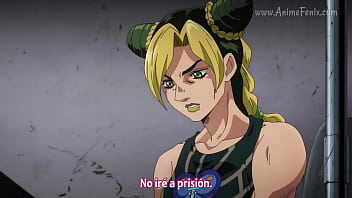 Preview 2 of Inspect Girl In Room - Jojo&#039_s bizzarre Adventure: Stone ocean Cap 1 sub espa&ntilde_ol