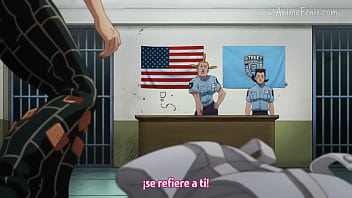 Preview 4 of Inspect Girl In Room - Jojo&#039_s bizzarre Adventure: Stone ocean Cap 1 sub espa&ntilde_ol