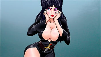 Preview 1 of Casey Cumz Egts - JOI con Elvira,  Mistress of the Dark. EN ESPA&Ntilde_OL.