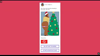 Preview 1 of Nodi Magi - Lewd Mod XXXmas [Christmas PornPlay Hentai game] Ep.2 nudes with christmas sexy outfit simulator