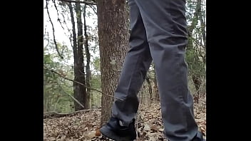 Preview 2 of Best Momsex - Alan Prasad multiple cumshots MASSIVE MONSTER DICK skinny tight jeans butt outdoors. Desi boy jerks thick fat cock in risky public trek trail. Indian dude with long monster dick masturbate in forest. Skinny tight jeans butt sexy handsome guy Angle 2