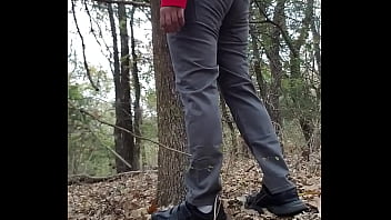 Preview 1 of Best Momsex - Alan Prasad multiple cumshots MASSIVE MONSTER DICK skinny tight jeans butt outdoors. Desi boy jerks thick fat cock in risky public trek trail. Indian dude with long monster dick masturbate in forest. Skinny tight jeans butt sexy handsome guy Angle 2