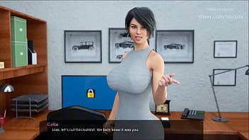 Preview 3 of Wow Porn Nikol - 64 &ndash_ Angry Celia is suspicious that I am the guy who is her (Dubbing - Milfy City)