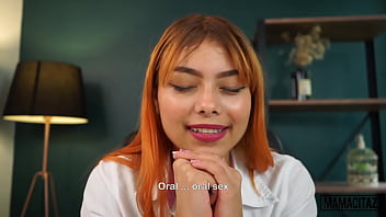 Preview 4 of Phim Xnxx Me Con Ko Che - MAMACITAZ - (Sara Lopez,  Logan Salamanca) - Latina Redhead Amateur Tries Porn For The First Time And Loves It