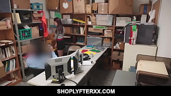 Preview 1 of Neiva Mara En El Patio - Sexy brunette Bad teen Naomi Mae get hard dick and cumshot for shoplifting - Shop-lift shop-lifter shop-lyfter shoplift shoplifter shoplifter-sex shoplifter-xxx shoplifters shoplifting shoplyfter shoplyfters shoplyfting