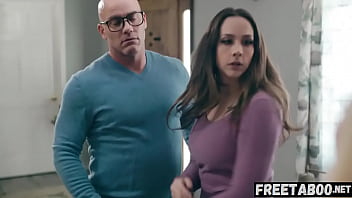 Preview 1 of Step Mom Fuck Video - Slut Sucks Bfs Cock In Front Of Parents - Full Movie On FreeTaboo.Net