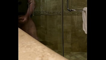 Preview 3 of Ass Plug Public - str8 curious bro wanted me to shoot a big nut 1/2 angles