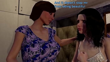 Preview 2 of Ann Hate - 3D Shemale step Mother Sex Futa on Male Animated Anal Sex