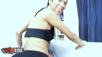 Preview 1 of Xxc Vedio Besi - Big pussy arab slut Canele fucked hard in her ass