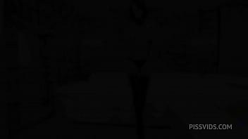Preview 1 of Forced Ma D - Giulia Diamond - The first DP scene - Piss Version