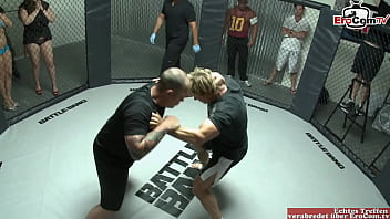 Preview 2 of Sunny Leone Gym Centre - Hairy brunette teen with natural tits fucked in the boxing ring