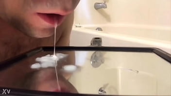 Preview 1 of Pornky C Om - Cum eating compilation 2