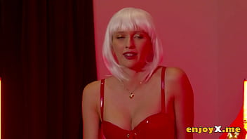 Preview 1 of Spa Girl Fuking - Cosplay honey Stacy Cruz squeals with delight on Halloween night,  entirely revealed in lingerie and oral pleasure action. Horny,  dissolute, fucking hot!