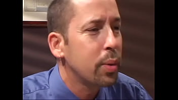 Preview 1 of Porn My Friend Mom - Horny guy pounds pussy of young pigtailed chick on an office chair and fills her with cum