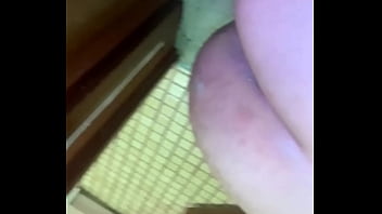 Preview 4 of Ten Years Old Girl Blood Porn - White dildo in ass