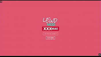 Preview 1 of Madhavi Bhide - Lewd Mod XXXmas [Christmas PornPlay Hentai game] Ep.1 censoring flirting and sexting for christmas with a sexy colleague