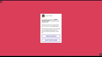 Preview 4 of Madhavi Bhide - Lewd Mod XXXmas [Christmas PornPlay Hentai game] Ep.1 censoring flirting and sexting for christmas with a sexy colleague