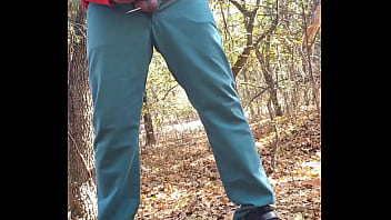 Preview 3 of Xxx Car Video - 1 feet high Multiple cumshots Alan Prasad in jungle with skinny tight sexy jeans butt.  Desi boy shoots big load in forest. Indian dude cums like a pro with massive load.