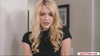 Preview 1 of Teen Sex Whatsapp Tube - TBabe bangs her New Assistants wet pussy