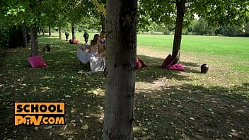 Preview 2 of Xxx Blood Hd Free - Teen sluts Tiffany Tatum,  Mona Blue and Marilyn Sugar in foursome