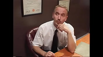 Preview 1 of Girl With G S - Horny teacher seduces her student and licks her pussy and fucks in a chocolate hole on the table in the classroom