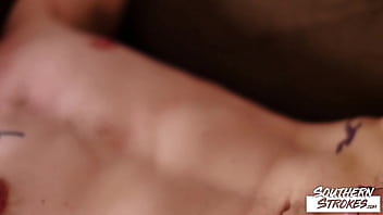 Preview 3 of Chaterbait Sex - SOUTHERNSTROKES Twinks Justin Cross And Adam Strong Bareback