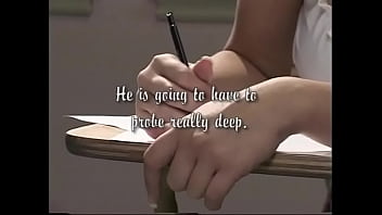 Preview 1 of Up Xvideo Hindi - A young slut with funny ponytails is given to the teacher in the classroom seducing him with her beautiful ass