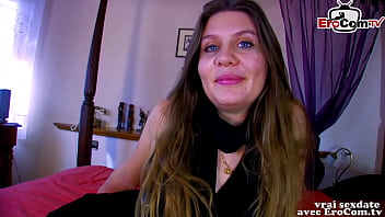 Preview 1 of Son Drilling - French amateur teen next door try homemade girlfriend porn