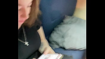 Preview 1 of Garoto Novinho Gay - ferry compartment rude passenger fuck