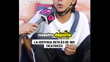 Preview 1 of Micro Bikini In Snow - La historia detr&aacute_s de mis cicatrices #vertigo #elchicletv #vida #chiclenoticias #patinetas #deporte #atrevidoypegajoso