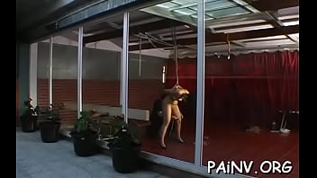 Preview 2 of Bound Home Invasion - Stunning minx is masturbating until she cums