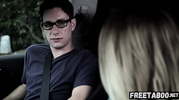 Preview 2 of Mom Son Dunk - Nervous Teen Gets Creampied By Her Driving Instructor To Get A Driving License - Full Movie On FreeTaboo.Net