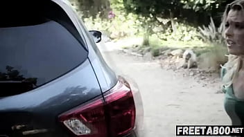 Preview 3 of Mom Son Dunk - Nervous Teen Gets Creampied By Her Driving Instructor To Get A Driving License - Full Movie On FreeTaboo.Net
