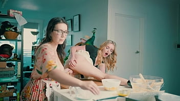 Preview 4 of With His Mother In Hotel - TEASER: Bake Me A Cake - Watch Charlie Forde use Chasey Devil in whatever way she wants!