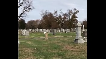 Preview 3 of Hot Nollywood Porn - Cemetery walk reveals green orb that bursts i to the ground.
