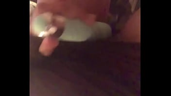 Preview 3 of Thick Ass In Short - Latina using toy and teasing