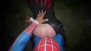 Preview 4 of Russian Grandpa - Spidey at the park gettin worked out