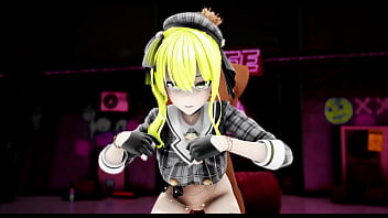 Preview 2 of Xnxxx School Com - Hoshimachi Suisei Sex and Undress Dance Hololive Hentai Apple Pie Big Boobs MMD 3D Blonde Hair (CLIP)