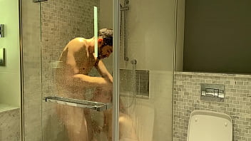 Preview 3 of Antiy Xxx Hd - Stepfather spied on his stepson and fucked him in the bathroom Falcon Al Oliver Strelly - 130