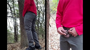 Preview 2 of Couple Blackmail - Alan Prasad multiple cumshots in jungle. Desi boy handful of cum in forest. Indian guy jerks outdoor. Sexy handsome american skinny tight jeans butt masturbate in jungle
