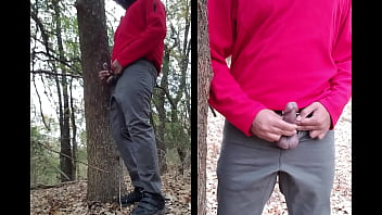 Preview 3 of Couple Blackmail - Alan Prasad multiple cumshots in jungle. Desi boy handful of cum in forest. Indian guy jerks outdoor. Sexy handsome american skinny tight jeans butt masturbate in jungle