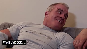 Preview 1 of Chinese Blowjob Uncensored - Cute Teen Finds The Dark Secret Of His StepGrandpa And How He Likes To Take It In All Of His Holes