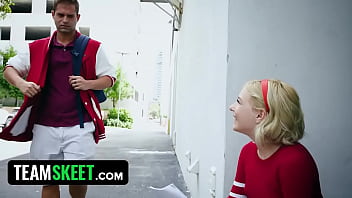 Preview 1 of Xxpornox - Beautiful Blonde Teenage Witch Puts A Spell On Her BF And Receives Hot Creampie In Her Pussy