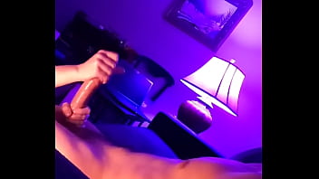 Preview 4 of Romantic Cock Massage Handjob - Girl Next Door Uses her Tits to Make him Explode