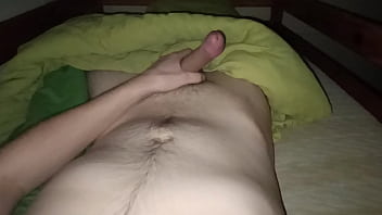 Preview 2 of Oil With Love - Jerking off in bed (with cum)
