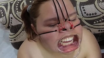 Preview 2 of Cartoon Xnxxx Girls - BBW BONDAGE face with cum on it