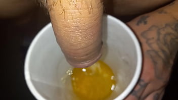 Preview 3 of Nagma Fuck - Puddin Pees in a cup