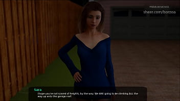 Preview 1 of Atumn Riley - 63 &ndash_ My stepsister is screaming. &bdquo_It hurt,  stop it&ldquo_ When I fucking her in the ass (Dubbing - Milfy City)
