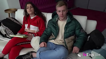 Preview 2 of Hindi Dubbed Gay - Chiki and her teenage friend come to FAKings for a GREAT SEX LESSON!