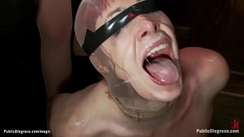 Preview 4 of Piley - Ginger slut ass fucked in public